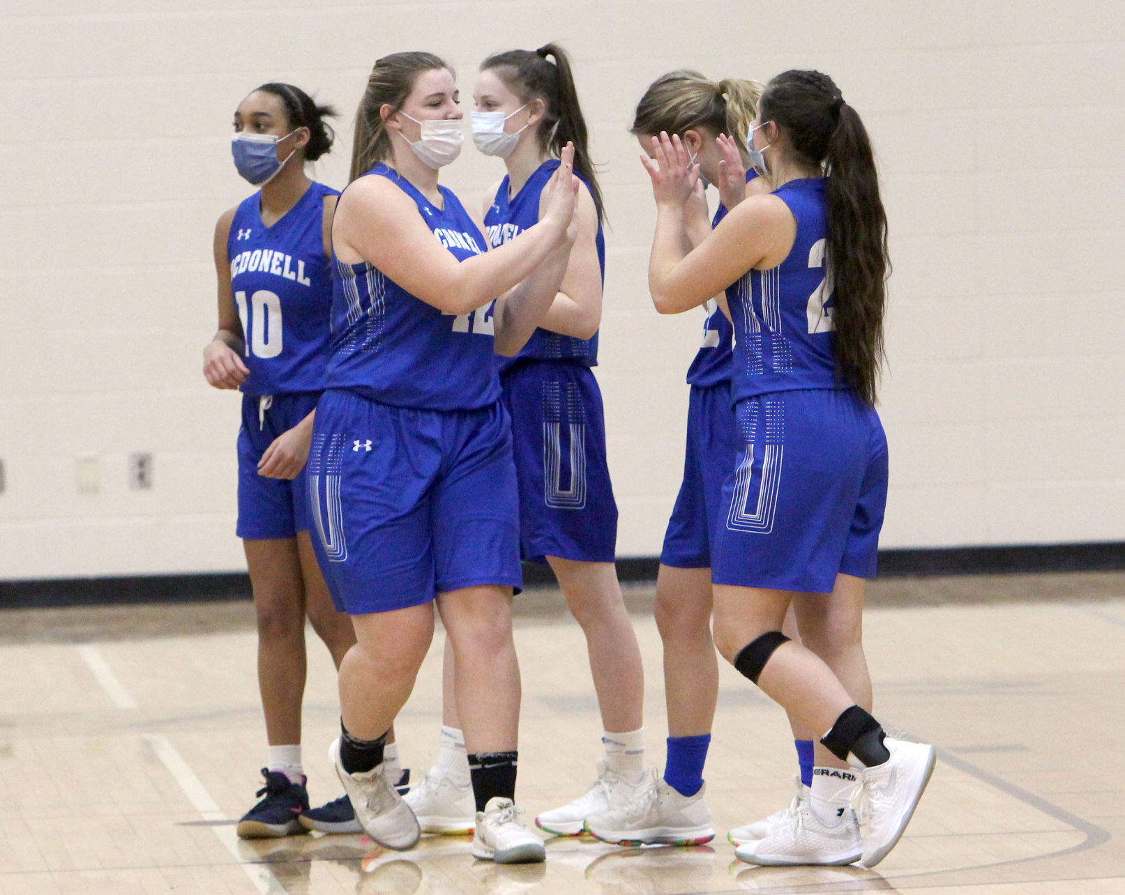McDonell at Osseo-Fairchild girls basketball 1-11-21